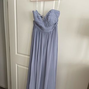 Full length Azazie bridesmaid dress